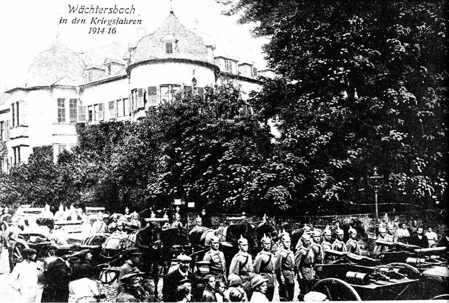 Wächtersbach in den Kriegsjahren